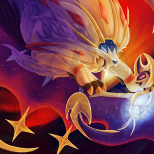Solgaleo and Lunala 11x17 Print