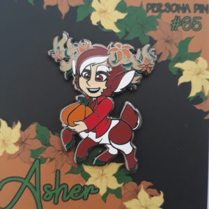 Asher 1.5" Hard Enamel Pin