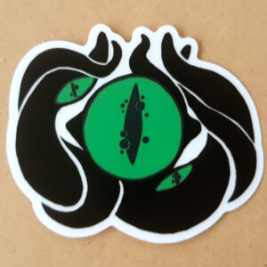 Tentacle Eyes Vinyl Sticker