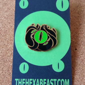 Tentacle Eye 1" Enamel Pin