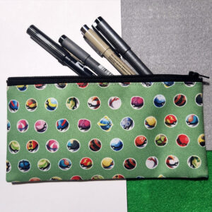 Pokeball Canvas Zipper Pouch