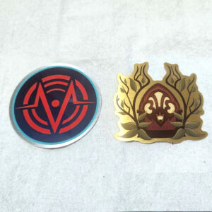 Hazbin Hotel Vox and Alastor Stickers