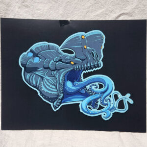 Pacific Rim Kaiju Busts 8.5x11 Prints