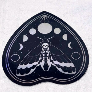 Death Head Planchette Holographic Sticker