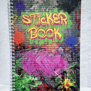 Sticker Graffiti XL Reusable Stickerbook