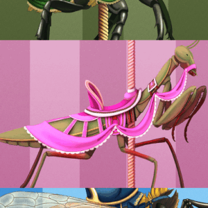 Carousel Bugs 8.5x11 Prints