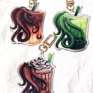 Monster Drink 3" Acrylic Charm