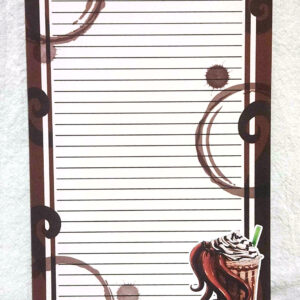 *NEW* Coffee Monster 5.5x8.5 Notepad