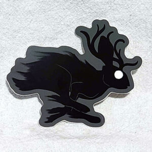 *NEW* Run Rabbit Jackalope Sticker
