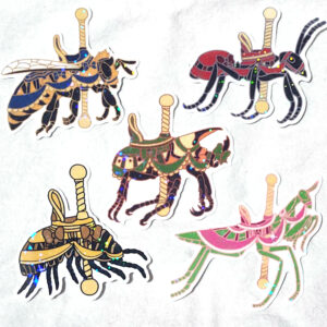 *NEW* Carousel Bugs 3.5" Sticker
