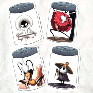 *NEW* Silksong 3" Jar Sticker