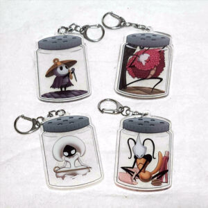 *NEW* Silksong 3" Jar Acrylic Charms