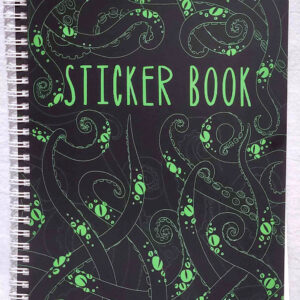 *NEW* Tentacle Eyes XL Reusable Stickerbook